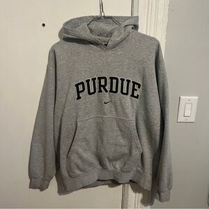 Nike Gray Purdue Men's Hoodie